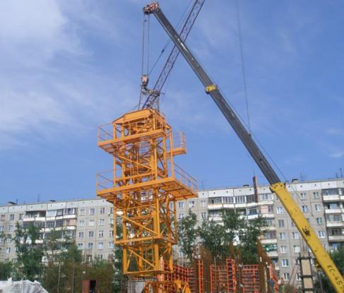 Монтаж и демонтаж кранов