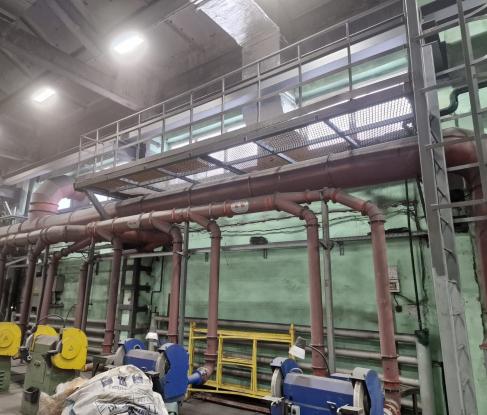 Изготовление и монтаж системы вытяжной вентиляции сварочных и зачистных постов